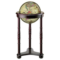 Replogle - Globe terrestre antique illuminé Lancaster 12 po (30,5 cm) - Anglais-Fabriqué aux États-Unis