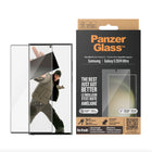 PanzerGlass - Ultra-Wide Fit Protecteur d'écran pour Samsung S24 Ultra - Transparent-Si facile à installer que vous pouvez le faire même si vous êtes tous des pouces