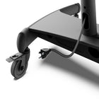 Kanto - Chariot à roulettes pour téléviseurs de 37 à 86 po avec étagères réglables - Noir-Le manuel d'assemblage et tout le matériel de montage pour téléviseur sont inclus
