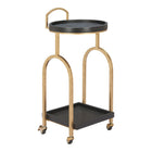 Zuo - Chariot-bar Zukei - Noir-Roulettes pour une mobilité facile
