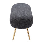 Zuo - Creek Banc - Noir pailleté-Couleur du mobilier : Noir