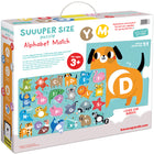 Banana Panda - Puzzle de taille super grande, correspondance de l'alphabet, 3 ans et plus-DÉVELOPPEZ LA MOTRICITÉ GRÂCE AU JEU DE PUZZLE - l'agencement et l'assemblage de grandes pièces de puzzle aident à développer la dextérité manuelle et la motricité fine