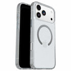 OtterBox - Étui Symmetry MagSafe avec Contrôle de la Caméra pour iPhone 17 Pro Max - Stardust 3.0 avec teinte bleue transparente-Les boutons tactiles offrent la même sensation que ceux de votre téléphone