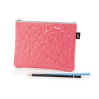 Hilroy - Pochette avec cœurs - rose -Fabriqué avec un tissu texturé, offrant une finition élégante