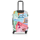 TUCCI Italy - J’aime Paris Art 3 pièces valise à bagages-Garantie mondiale limitée du fabricant de 10 ans - Garantie fiable sur les bagages pour une couverture mondiale, offrant aux voyageurs une protection durable et une tranquillité d’esprit