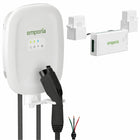 Emporia - Chargeur de véhicule électrique Classic niveau 2 48 A câblé J1772 et ensemble de gestion de charge biphasée Vue 3 - Blanc-Gestion de charge powersmart ajuste automatiquement le taux de recharge ev pour maintenir consommation électrique dans les limites du système tout en permettant somme des disjoncteurs dépasser capacité panneau
