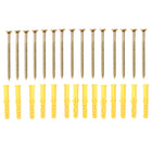 PawHut - Étagère murale pour chat 4 pcs avec poteaux à griffer, hamac, plateformes, marches-À l’abri des perturbations causées par d’autres animaux 