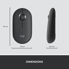 Logitech MK470 Ensemble Clavier et Souris sans Fil Ultra-fin - Graphite-Pile de la souris : 1 pile AA (autonomie 18 mois)