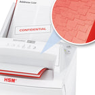 HSM - Déchiqueteuse Securio AF150 L4 à coupe micro (HSM2082)-Technologie Nanogrip pour une alimentation papier fiable