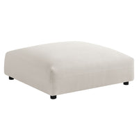 Modway - Solace Modulaire Tissu rembourré Ottoman - Sel-Ottoman carré modulaire