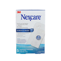 Nexcare - Pansement transparent Tegaderm + compresse - 5/paquet-La compresse absorbante aide à contenir les fluides provenant des plaies ou des incisions