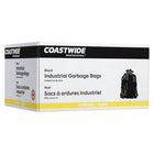 Coastwide Professional - Sacs à ordure - robustes - 42 po l x 48 po L - noir - Paquet de 100-Très résistants aux perforations et aux déchirures