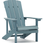 Backyard Lifestyles - Chaise Adirondack - Sarcelle-Polystyrène durable et résistant aux intempéries de type HIPS, polystyrène à haute résistance aux chocs.