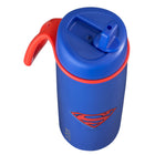 b.box - Boîte isotherme à couvercle rabattable - 690 ml - Superman-Poignée de transport durable et flexible pour plus de praticité en déplacement