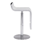 Zuo - Equino Tabouret de bar - Blanc-Garantie limitée de 3 ans