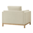 Modway - Roscoe Tissu Fauteuil - Ivoire-Assemblée requise