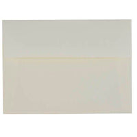 JAM Paper - Enveloppes d'invitation Strathmore A7 - 5,25 po x 7,25 po - vergé blanc naturel - paquet de 50 (STTL713I)-Enveloppes en papier vergé blanc naturel