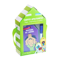 Open The Joy - Cartes apaisantes - Activités portatives - Version française-Idéal pour les routines quotidiennes ou les moments difficiles, il peut être utilisé à la maison, en classe ou en déplacement.