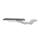 IntekView - Plateau pour clavier Summit - 25" x 10" - Droitier - Rails 18"-Verrouillage d’inclinaison positive en option