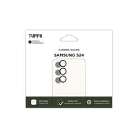 TUFF8 - Protection de caméra - Samsung S24-Dureté 9H pour la résistance aux rayures
