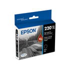 Epson - T220 Cartouche d'encre - Grande capacité - Noir-Économisez temps et argent avec cette cartouche à haut rendement (série XL) comparativement aux cartouches standard. Imprimez plus de pages par cartouche avec une qualité supérieure.