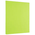 Jam Paper, 24 lb Couleur Papier, 8,5 po l x 11 po H, Vert lime ultra, 100 feuilles/paquet-Couleur : Vert citron ultra