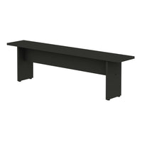Manhattan Comfort - Banc de salle à manger moderne Nomad 67,91 po - Gris-Banc de salle à manger moderne et moderne pour une utilisation en salle à manger