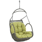 Modway - Arbor Terrasse extérieure Chaise à balançoire sans support - Péridot-Coussin en polyester lavable