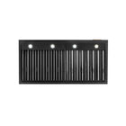 KUCHT KRH483A-C 48 po Hotte murale - 1200 CFM - Gemstone-Équipée de deux LED de 1,5 watts, cette hotte de style professionnel au design épuré vous offrira une meilleure visibilité lors de la cuisson et mettra en valeur l'apparence de votre cuisinière Kucht de style professionnel.