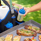 Razor - Support de plaque de cuisson -Poches latérales conçues pour contenir des flacons de rasoir souples
