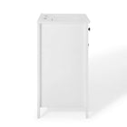 Modway - Nantucket 24" Vanette de salle de bain - Blanc blanc-Assemblée requise