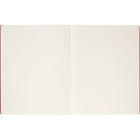 Moleskine - Cahier Etudiant ligné XXL Couverture souple - 8.5" x 11" - Rouge-Cousu à la main
