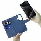 Blu Element - Étui Folio 2-in-1 pour iPhone 17 - Bleu Lazuli-Ajustement précis avec accès facile à tous les ports
