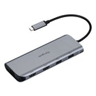 Targus - Station d'accueil mobile multiport USB-C Alt. à double écran 4K HDMI avec passage EPR 140 W-Transfert de puissance jusqu'à 140 W PD EPR. La charge à 140 W nécessite un appareil hôte compatible prenant en charge la norme PD3.1 Extended Power Range (EPR). Alimentation PD 3.0 jusqu'à 100 W pour les appareils hôtes compatibles