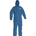 Kimberly-Clark Professional - Combinaisons Kleenguard A20, Grand, Bleu, Sms, paquet de 10-Couleur Bleu