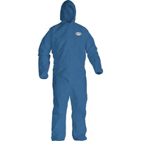 Kimberly-Clark Professional - Combinaisons Kleenguard A20, Grand, Bleu, Sms, paquet de 10-Couleur Bleu