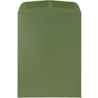 JAM Paper Enveloppes à ouverture au sommet pour catalogue, 9 x 12 po, vert olive, 100/paquet (31287534f)-Vert olive