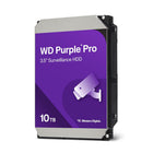 Western Digital - Disque dur Purple Surveillance 3,5 po - 10 To-Conçu pour les systèmes de surveillance 24h/24 et 7j/7 : spécialement conçu pour prendre en charge jusqu'à 64 caméras HD, garantissant des performances fiables dans des environnements de sécurité toujours actifs