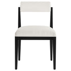 Modway - Kai Tissu Chaise à manger Ensemble de 2 - Sel-8