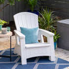Suncast - Chaise Adirondack avec rangement - Cube de glace-Fabriqué aux USA.