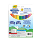 Marqueurs lavables à trait large ultra-propres Crayola, ensemble de 16-Les marqueurs à trait large Crayola ont une pointe conique polyvalente. Ils sont parfaits pour colorier des grandes surfaces ou pour dessiner des traits fins et des points. Ils offrent une couleur intense, sans bavures et sans traverser le papier