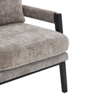 Brassex - Chaise d'appoint 248175 Hugo - gris-Assise moelleuse
