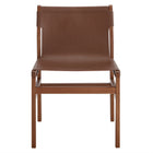 Modway - Sonora Cuir Fauteuil d’appoint de salle à manger - Brun de muscade-8
