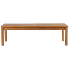 Modway - Upland Terrasse extérieure Bois de teck Table basse - Naturel-Assemblée requise
