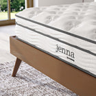 Modway - Jenna 8 po Ressorts et mousse Matelas King-Bobines 7 po enveloppées individuellement