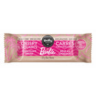 Healthy Crunch - Carrés croustillants pour gâteau d'anniversaire rose Barbie- 22 gr - Paquet de 36-Sans noix