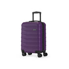 Swiss Mobility - SEA Bagage à main rigide - Violet-Poignée de chariot télescopique conçue de manière ergonomique pour plus de confort