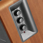 Edifier - R1280Ts Enceintes de bibliothèque actives avec sortie de caisson de basses - Brun-Subwoofer Prêt à ajouter un caisson de basses pour un impact des basses plus profond et plus puissant