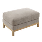 Modway - Roscoe Tissu Ottoman - Étain-8