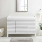 Modway - Render 48" Armoire de lavabo compatible avec un seul lavabo (non inclus) - Blanc-MDF et panneau de particules